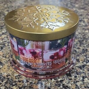 Making Spirits Bright 4 Wick Candle (Homeworx by Slatkin & Co.)